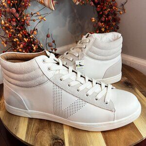 Vionic Malcom High Top Men's Supportive Sneaker Sz 11 White Leather